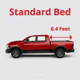 Standard bed 6.4 feet