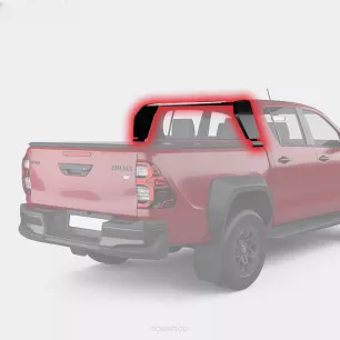 Hilux Revo 2025+ wersja z plastikowym spoilerem