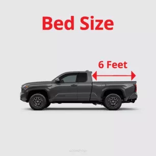 Bed size 6 feet