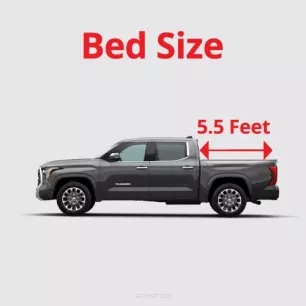 Bed size 5.5 feet