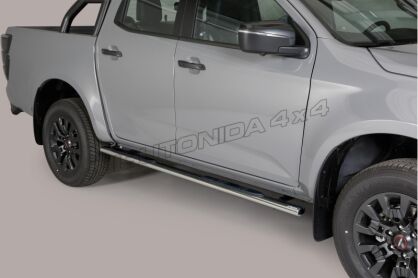 Stopnie boczne owalne - Isuzu D-Max Double Cab (2020+)
