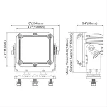 INDUSTRIAL - lampa robocza 90 W - 2