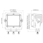 INDUSTRIAL - Lampa robocza 120 W - 2