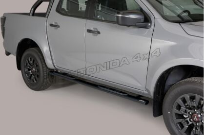 Stopnie boczne owalne - Isuzu D-Max Double Cab (2020+)