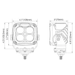 INDUSTRIAL – Lampa robocza 40 W z funkcją podgrzewania - 2